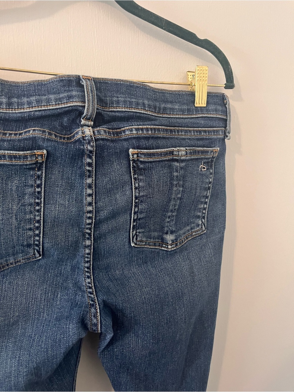 Rag & Bone Women’s Skinny Jeans Distressed Destroyed Ripped Knee Size 30 - Picture 4 of 15